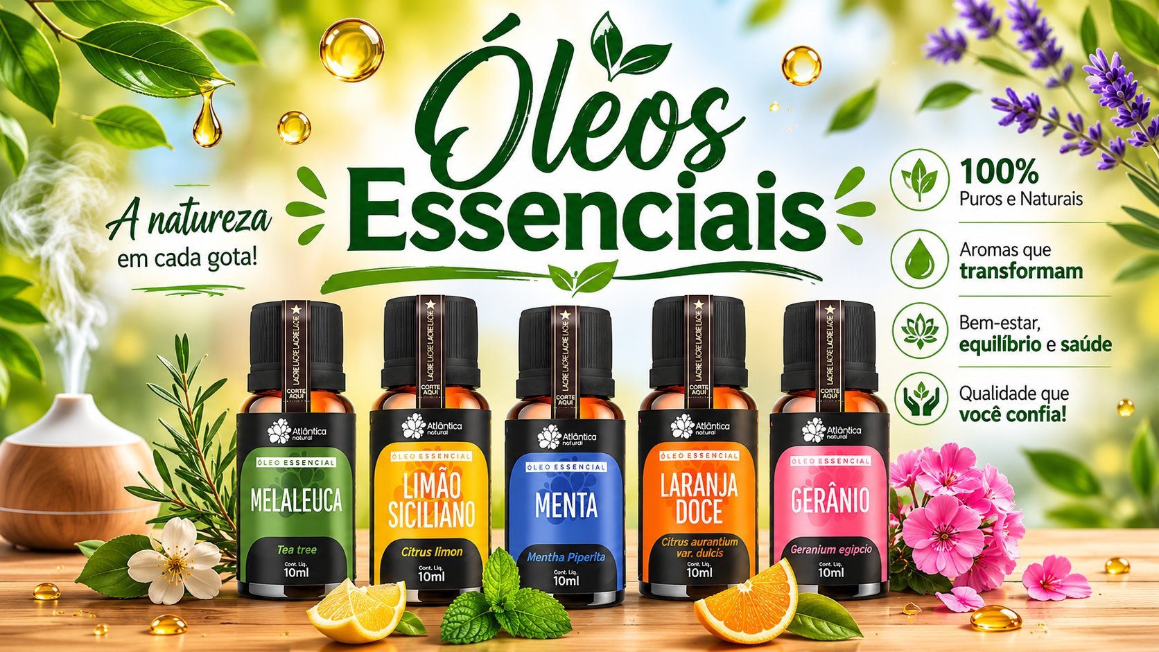 Óleos Essenciais